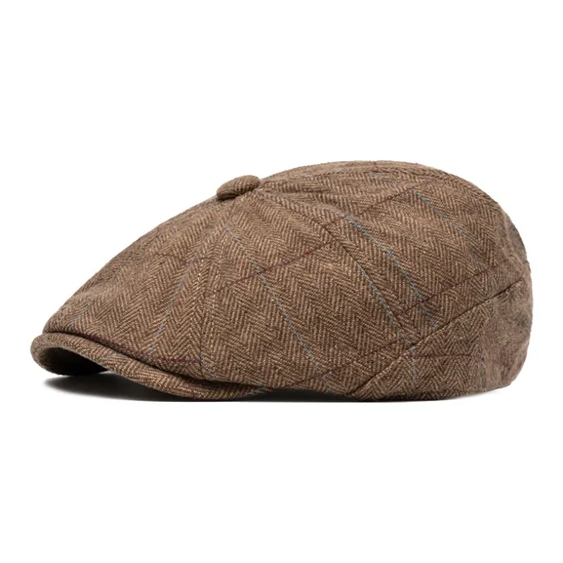Yamaichi Maru Wool Blend Berets Unisex Multicolor-4