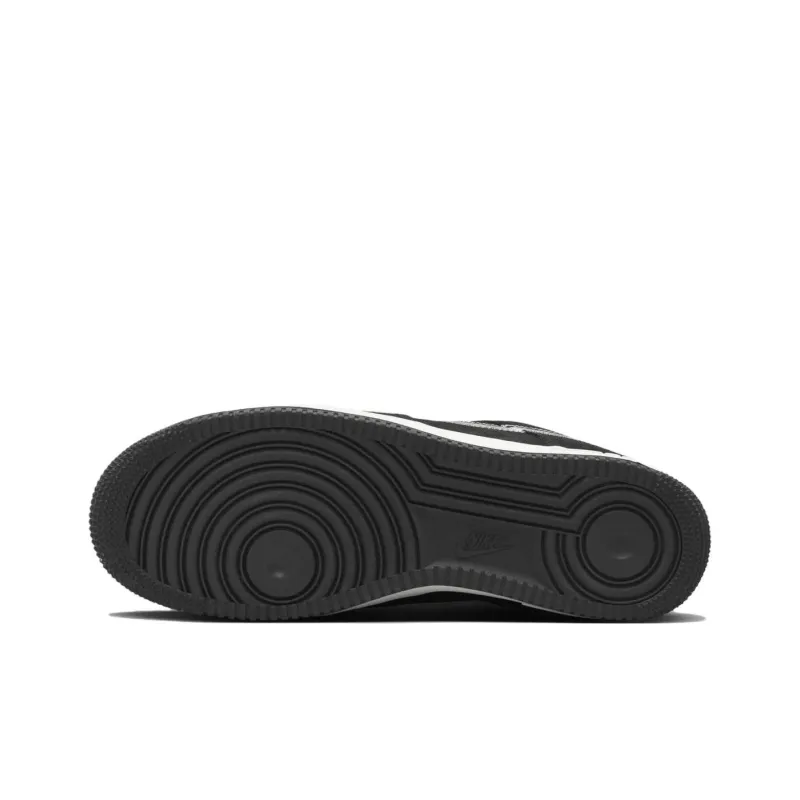 Nike Air Force 1 Low '07 LV8 Black Sail Embroidered Swoosh-5