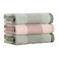[3 Pack]Leather Pink, Ink Green × 2[Pure Cotton, Skin-Friendly/No Shedding]