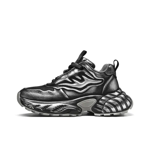 FAIRWHALE Low Top Chunky Sneakers Men's