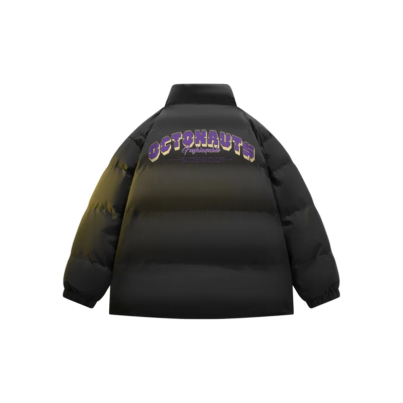 Small Columns Under The Sea Puffer Jacket Unisex-1