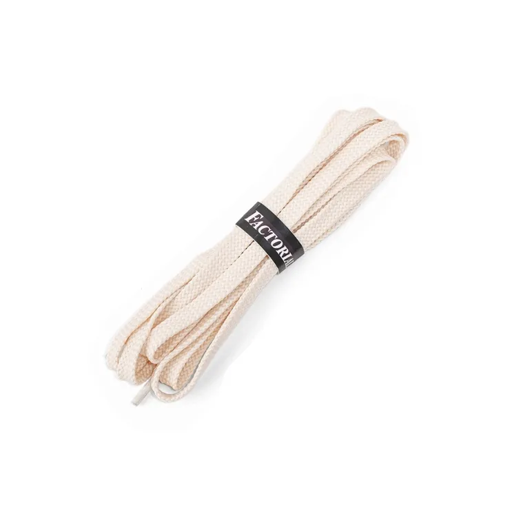 FACTORIAL Polyester Fabric Shoelaces Unisex-0
