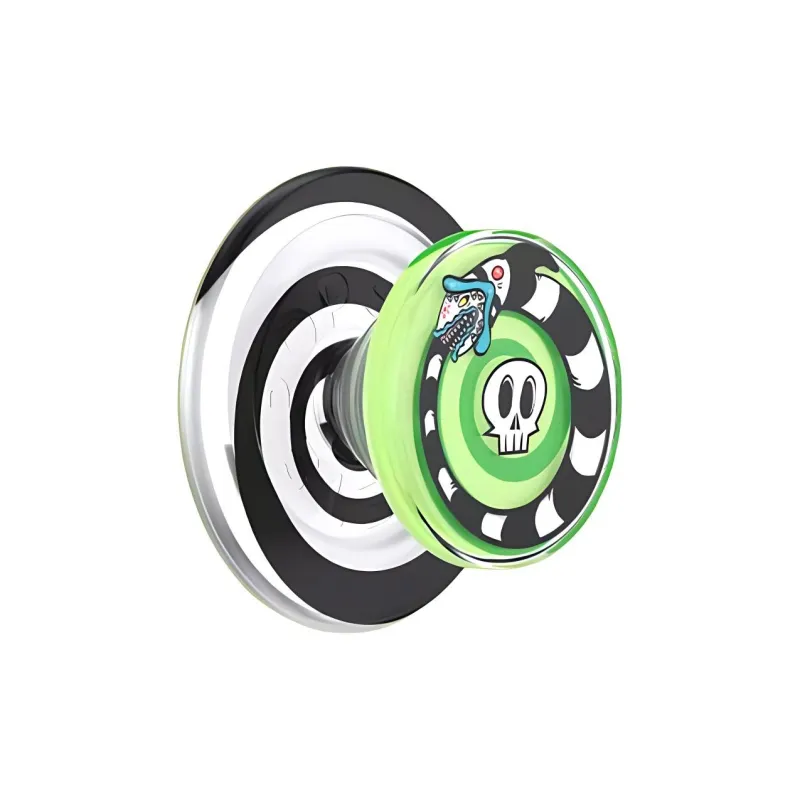 PopSockets Phone Stands Magnetic Beetle Juice, Humor, Horror, Fantasy-1