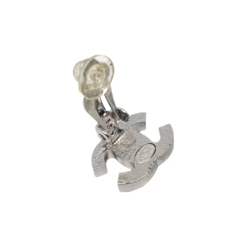 CHANEL 2006 Cc Faux-pearl Stud Clip-on Earrings-2
