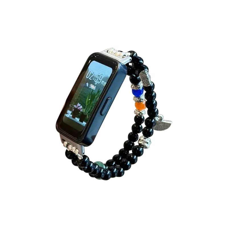 LOVINGCOOL Watch Band Huawei Compatibility Stainless Steel Material-0