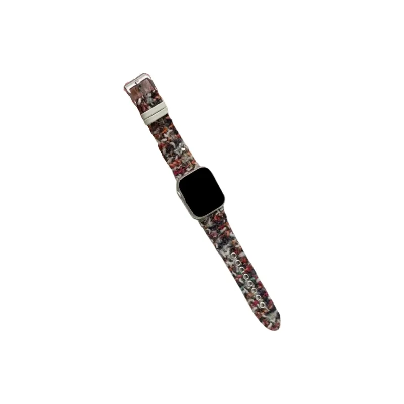 Warbler Dew Watch Band Apple Compatibility Woolen Material-7