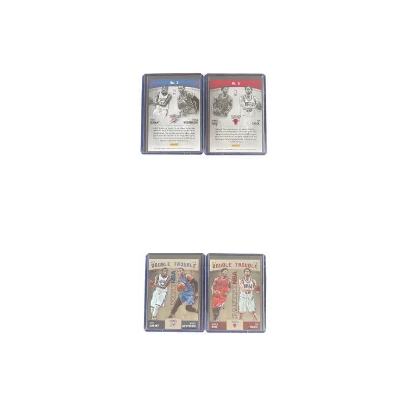 PANINI 2015 Panini Thunder KD Russell Westbrook Ticket Bulls Rose Gasol Ticket Total 2 Card Products Sports Cards 2 Pcs-2