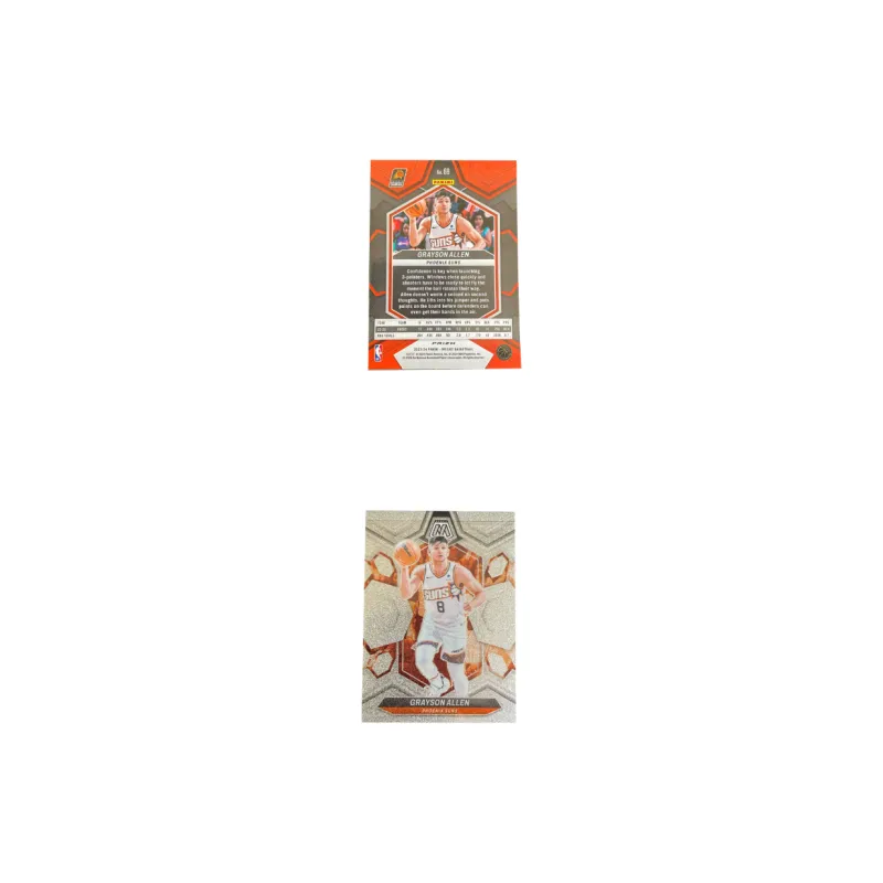 PANINI 2023 24 Mosaic Sun Grayson Allen White Flash Refractor Large Scale Player Card Product Access Sports Cards 1 Pc-2