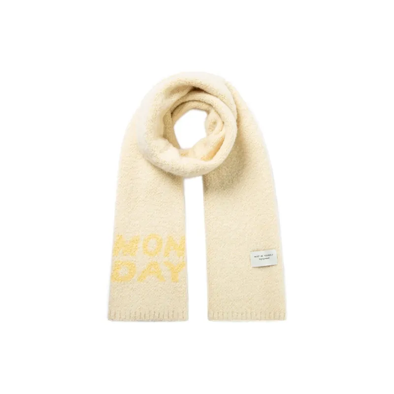 Fancet Studios Sheep Wool Knit Scarves Women's-1