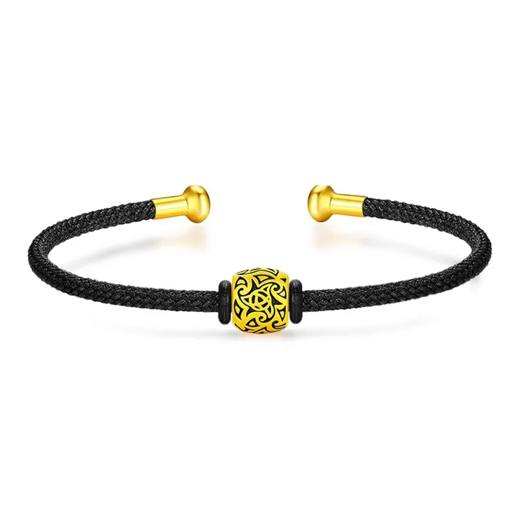 QIANCHANG Gold Bracelet Unisex-14