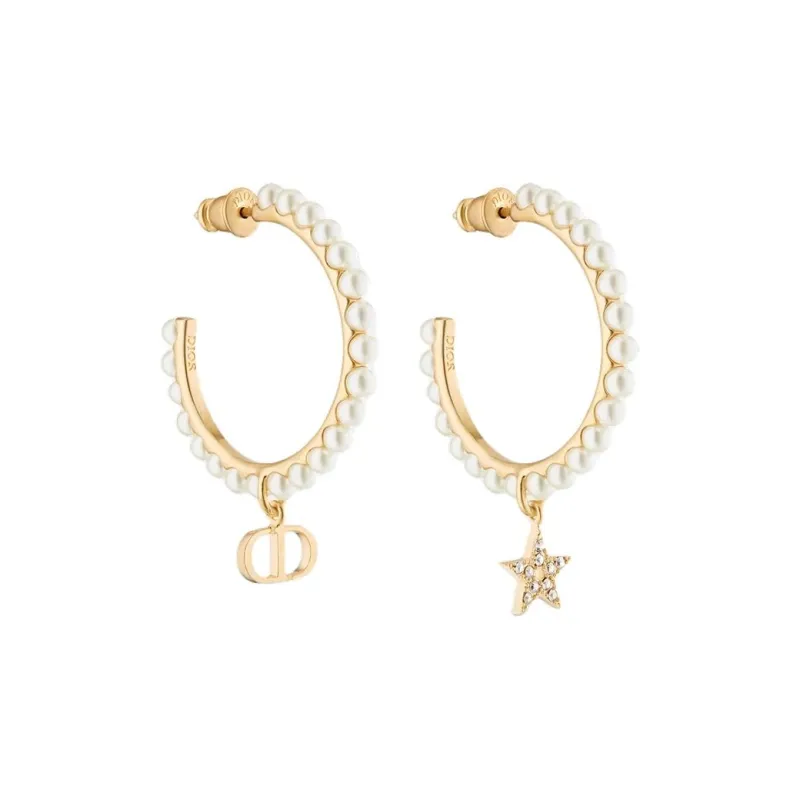 DIOR Metal Earrings Women's Gold-0