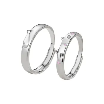 ZHONGLING 925 Sterling Silver Rings Unisex