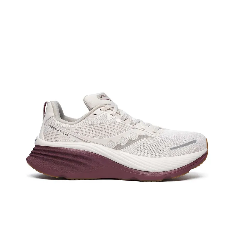 Saucony Hurricane 24 Moon Currant-1