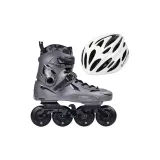 Camouflage Gray+Simple White Helmet