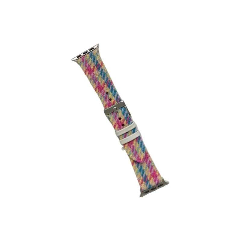 Warbler Dew Watch Band Apple Compatibility Woolen Material-1