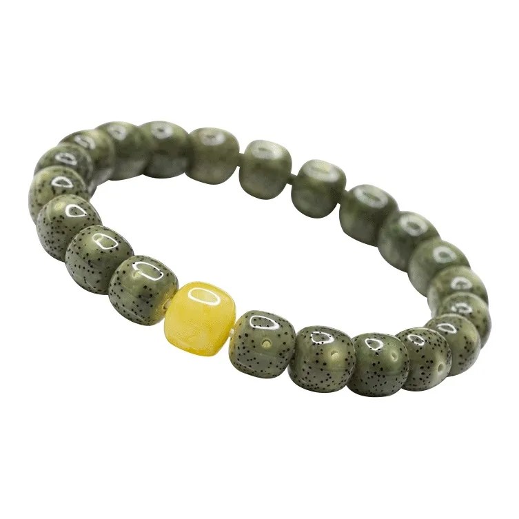 GUMUJIANG Star Moon Bodhi Seeds Beaded Bracelet Buddhist Bead Bracelet For Leisure And Meditation Unisex-5