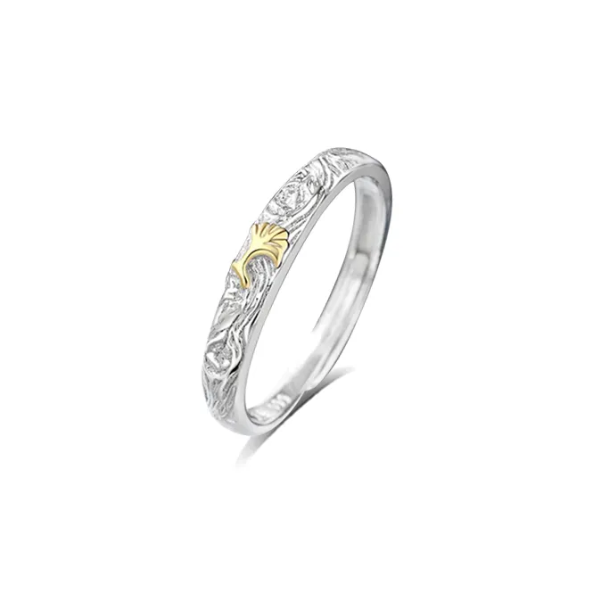 Seven Seven Silver Jewelry S999 Fine Silver Rings Unisex-2