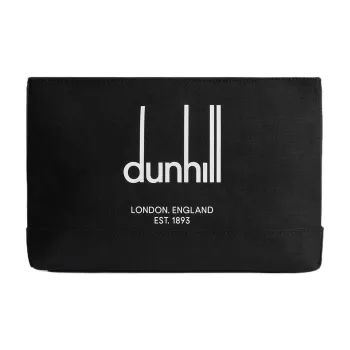 Dunhill Canvas Canvas Bag Clutches Men's Black