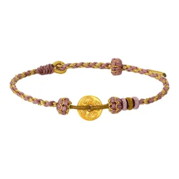 ZXIN JEWELRY Blessing Fortune Yongchun Ruyi Ring # Good Luck Ancient Law Safe Buckle Priced In Gram Bracelets Women's