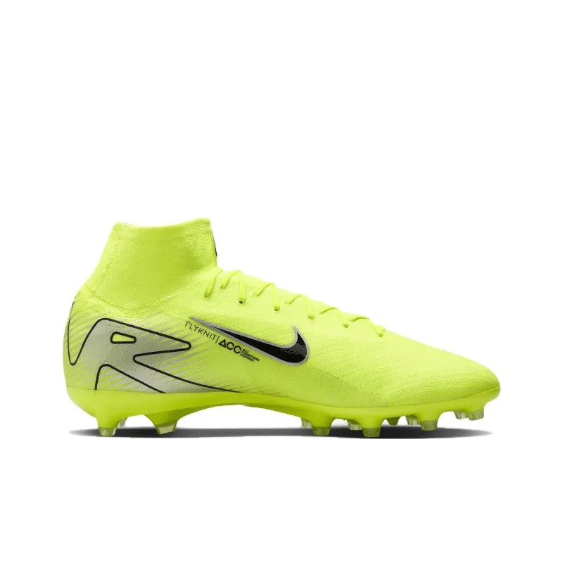 Nike Mercurial Superfly 10 Pro Ag Volt Black-1