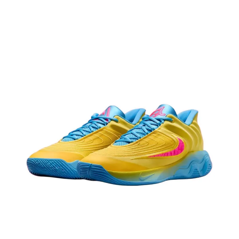 Nike Giannis Immortality 4 Lightning University Blue Barely Volt Hyper Pink-2
