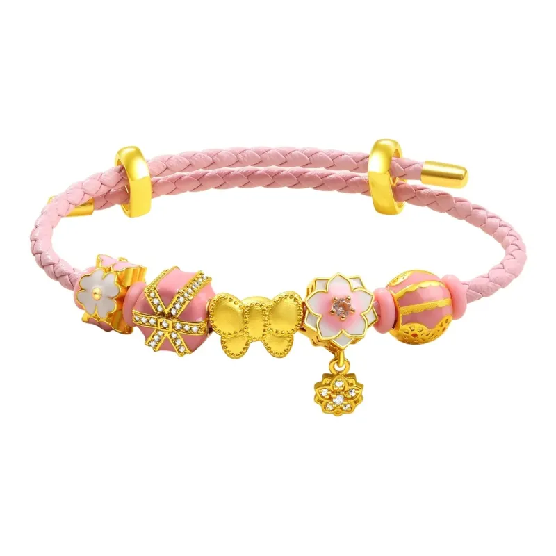 JINZHIFU Gold Bracelet Unisex-2
