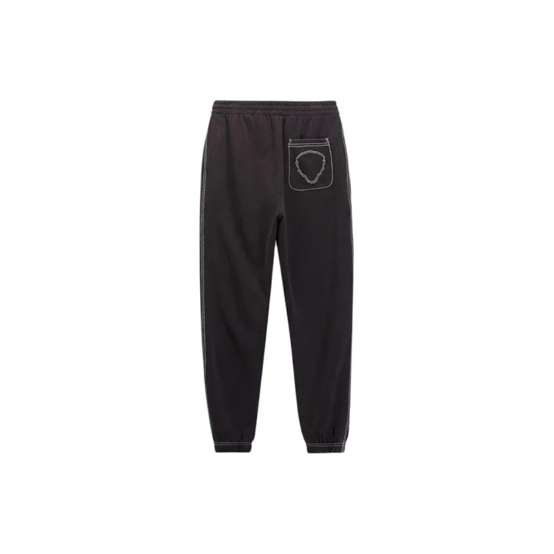 Ed Hardy FW24 Knitted Sports Pants Men's Black-1