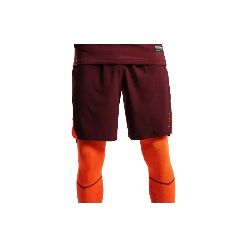 DECATHLON Soccer Bottom Men's Burgundy-1