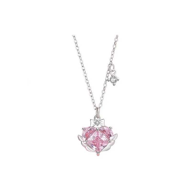 CARAT'S DIARY S925 Silver Necklaces Women's-0