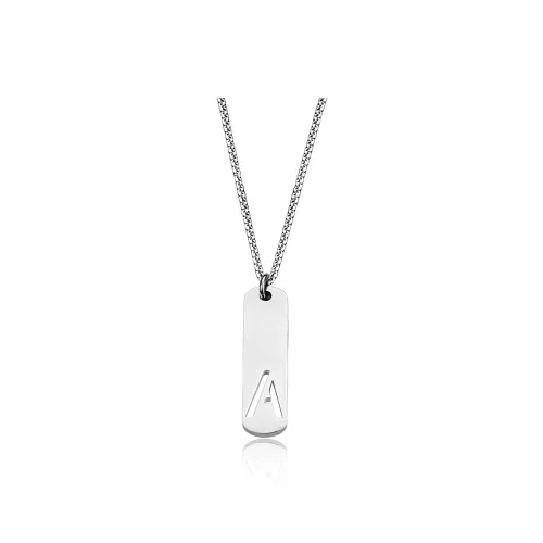 FOREVER MELODY Titanium Steel Necklaces Men's