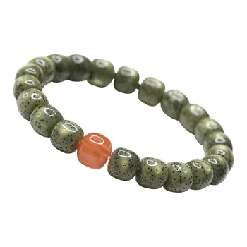 GUMUJIANG Star Moon Bodhi Seeds Beaded Bracelet Buddhist Bead Bracelet For Leisure And Meditation Unisex