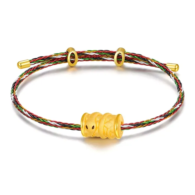Qing Yi Gold Bracelet Unisex-7
