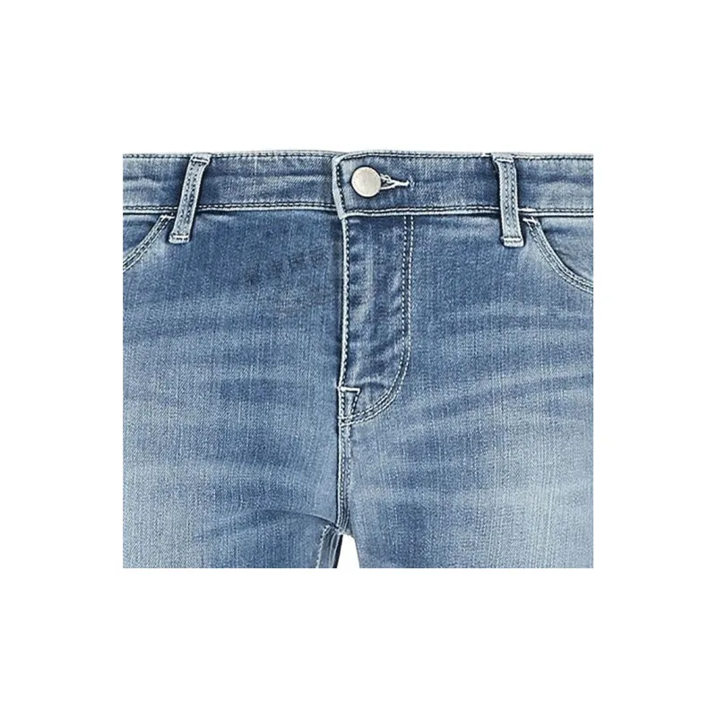 EMPORIO ARMANI Denim Trousers Women's Blue-4