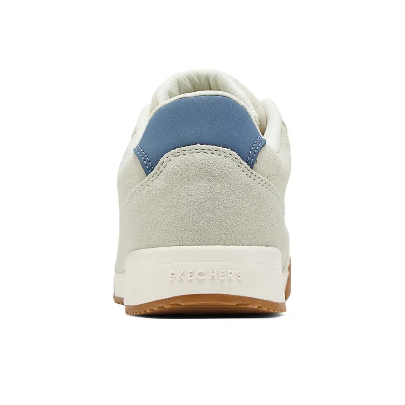 Skechers Sports Life Collection Anti Slip Wear Resistant Low Top Skateboard Shoes Women's Ivory-4