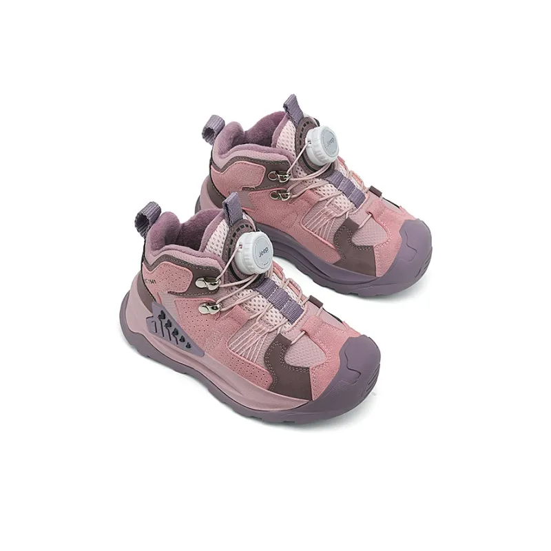 Jeep Wear-Resistant Cushioning Warm Kids Lifestyle Shoes Pastel Pink/Mauve Kids'-6