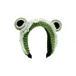 Frog Lace Headband-Green