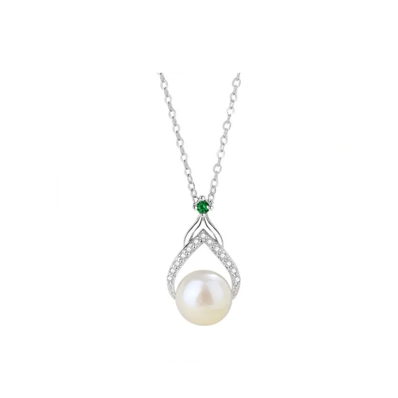 YINGNIXINDONG Freshwater Pearl Necklaces Women's-0