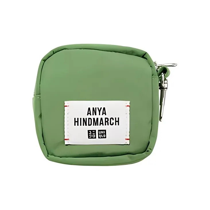 UNIQLO ANYA HINDMARCH Collaboration Recycled Polyester One Shoulder Handbag Regular Unisex Turquoise-2