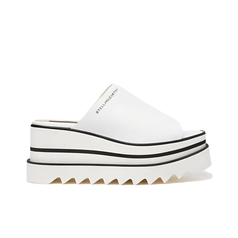 Stella McCartney Logo Printed Platform Sandals Women's-1