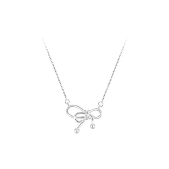 GLOIRE S999 Fine Silver Necklaces Women's Romantic Date Versatile Commute Style