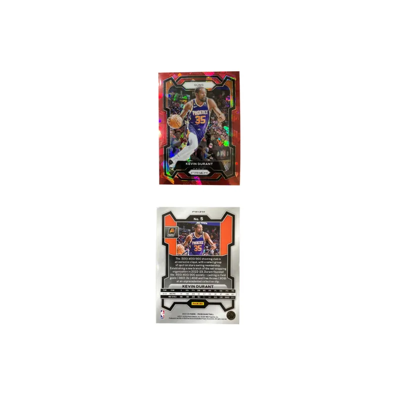PANINI Kevin KD Suns Team Prizm Collection Red Crush Refractor Player Card Rare Card Sports Cards 1 Pc-2