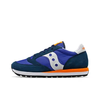 Saucony Jazz Original Anti Slip Wear Resistant Low Top Casual Shoes Unisex Marine Blue