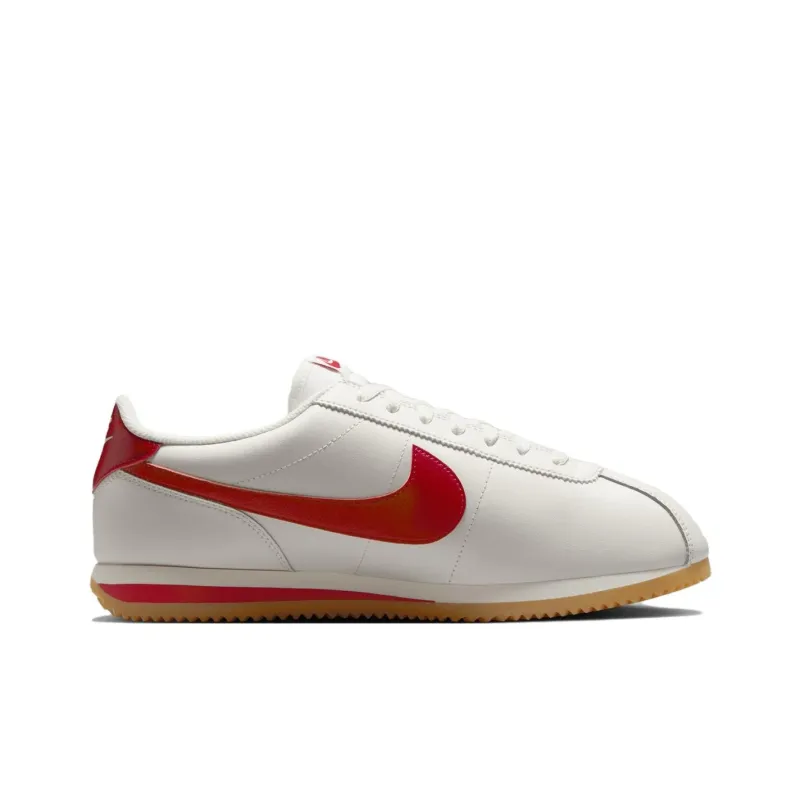 Nike Cortez Leather Sail Gum Yellow University Red-1