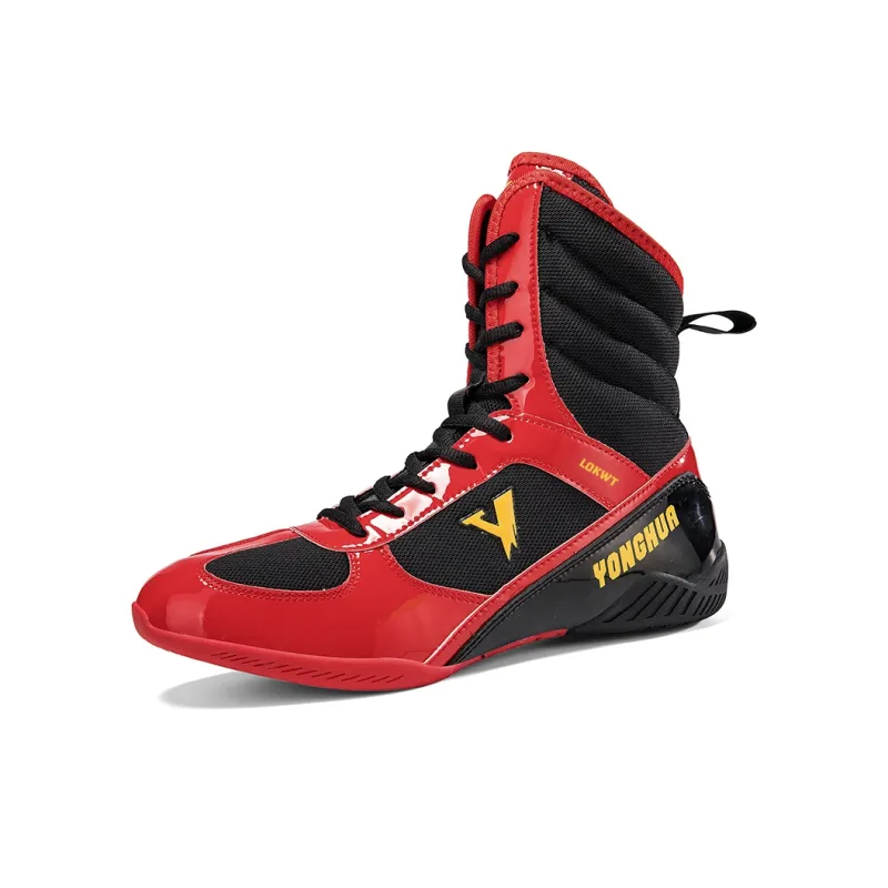 LOKWT Cushioned Slip-Resistant Abrasion-Resistant High-Top Training Shoes Men's-4