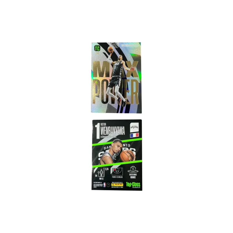 PANINI Spurs Future Wembanyama TC Collection Refringence Big Slam Selection Player Card Rare Card Sports Cards 1 Piece-2