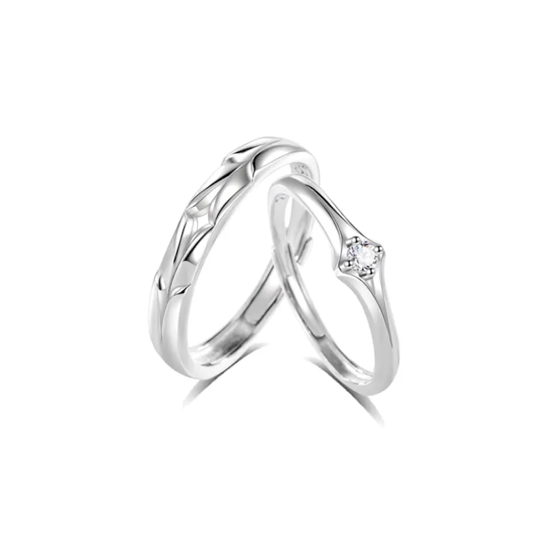 Seven Seven Silver Jewelry S 999 Fine Silver Rings Unisex-0