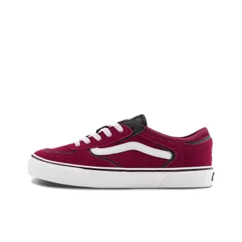 Vans Anti Slip Wear Resistant Low Top Skateboard Shoes Unisex Fuchsia