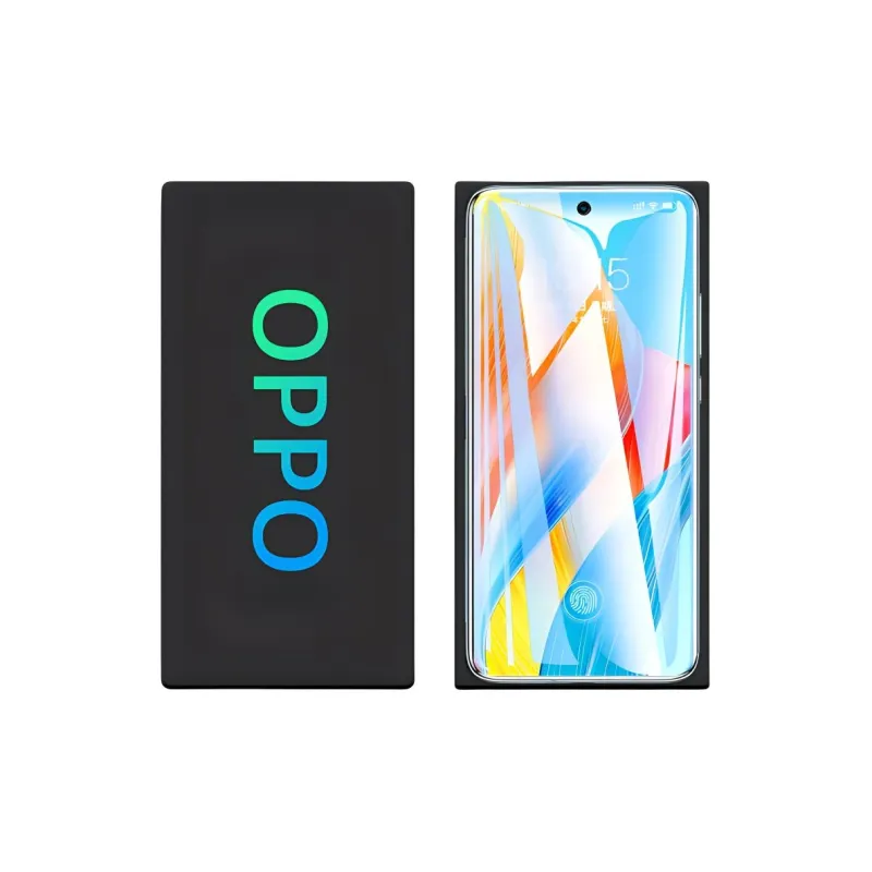 Cuttlefish Grid Tempered Film Impact Resistant Compatible With Oppo A93/A96/A55 HD Explosion proof Mobile Phone Film-3