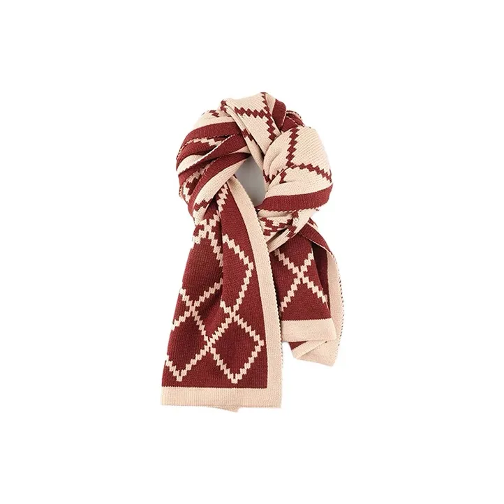 JKEM Knit Scarves Unisex-5
