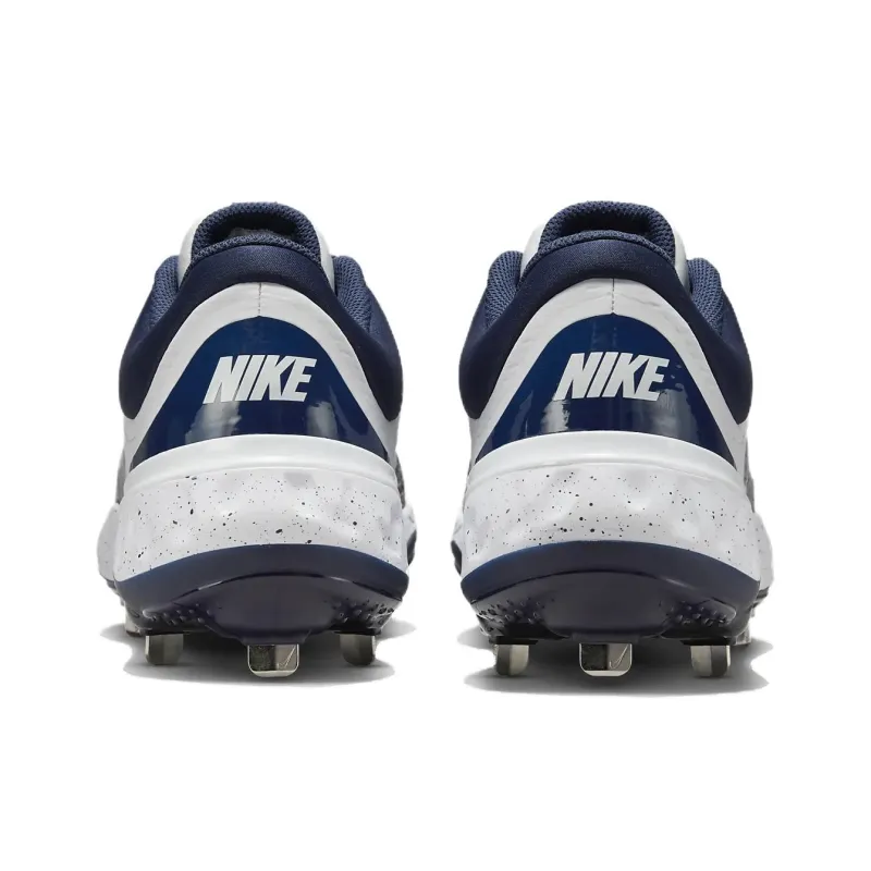 Nike Alpha Huarache Elite 4 Low White Midnight Navy-4